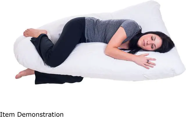 Alt view image 2 of 5 - Remedy Full Body Contour U Pillow - Great for Pregnancy
