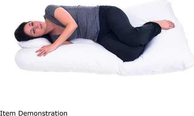 Alt view image 3 of 5 - Remedy Full Body Contour U Pillow - Great for Pregnancy