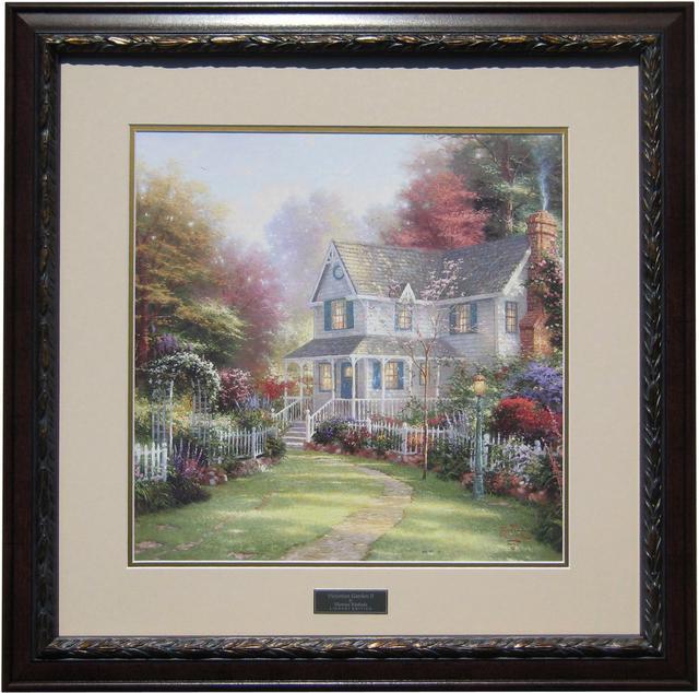 thomas kinkade the victorian garden