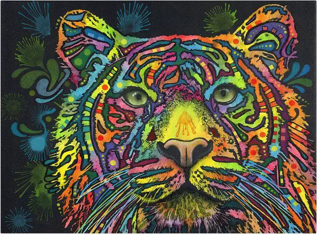 Main image of Trademark Fine Art Dean Russo 'Tiger' Canvas Ar