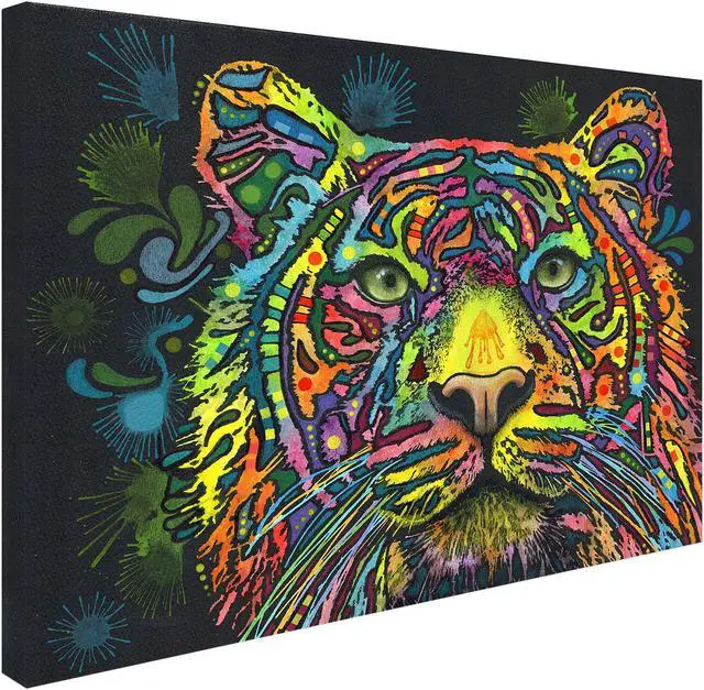 Alt view image 2 of 2 - Trademark Fine Art Dean Russo 'Tiger' Canvas Ar