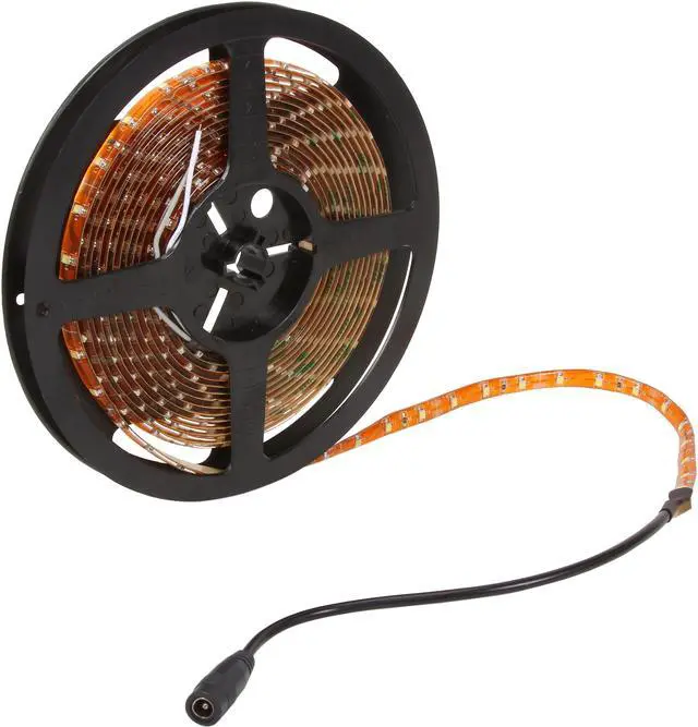 Alt view image 2 of 5 - Hitlights Flexible SMD 3528 LED Strip Light only/ Cool White Color/ 300 LEDs/ 16/4 Ft(5 Meters)/ IP-65/ Weatherproof (no power supply included)