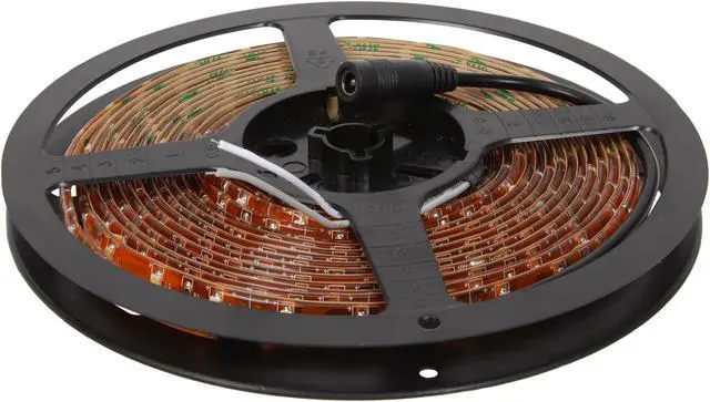 Alt view image 3 of 5 - Hitlights Flexible SMD 3528 LED Strip Light only/ Cool White Color/ 300 LEDs/ 16/4 Ft(5 Meters)/ IP-65/ Weatherproof (no power supply included)