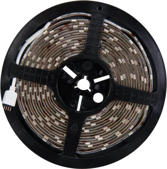 Main image of HitLights LED RGB Color Changing Lighting Strip, SMD5050, 150 LEDs, IP65, Weatherproof, 5 Meter or 16 Feet extension strip