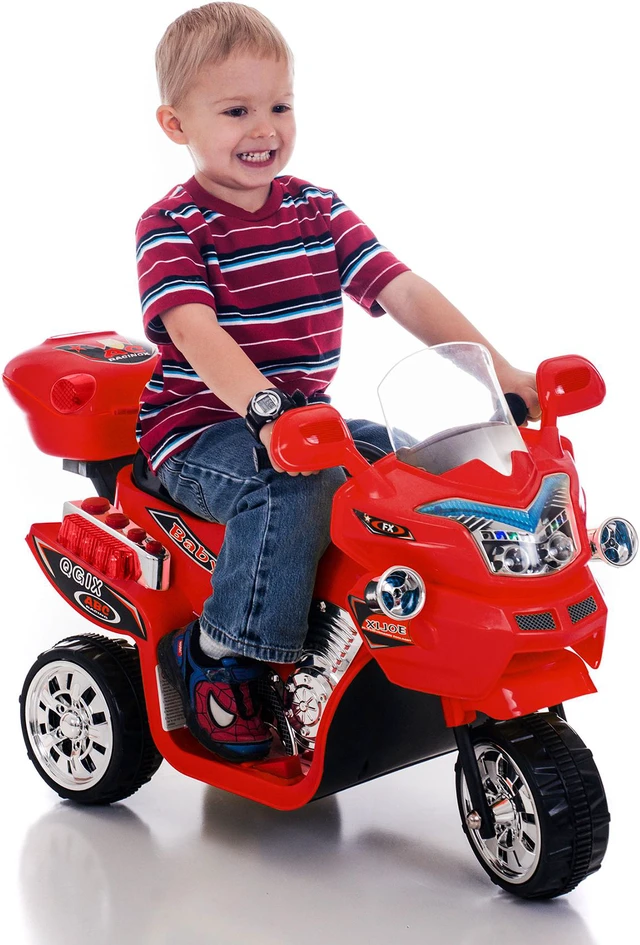 Lil' Rider Bike Lil' Rider FX 3 Wheel Battery Powered Bike, Red - Newegg.com