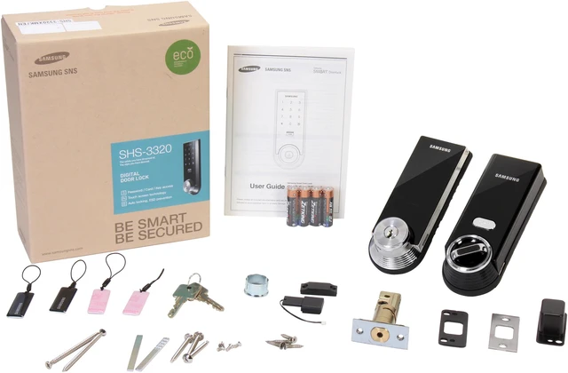 Alt view image 6 of 6 - Samsung Ezon Electronic Digital Deadbolt Lock (US version) SHS-3320 (A Grade Samsung Recertified)