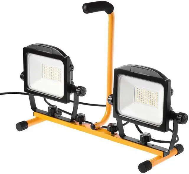 Alt view image 11 of 12 - Home Zone Security ES06462V Work Light with Tripod: 10,000 Lumen Light