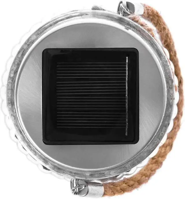 Alt view image 6 of 7 - Home Zone Security Solar Lantern Lights: Rotating LED 2-Pack