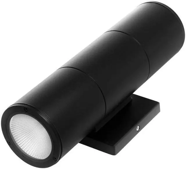 Alt view image 10 of 10 - Home Zone Security Wall Mount LED Sconce Light 2-Pack