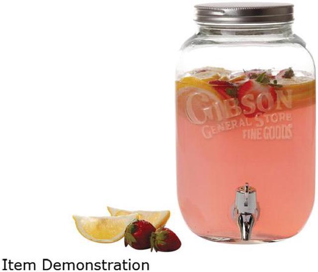 General Store Serving Time 1 Gallon Mason Beverage Dispenser