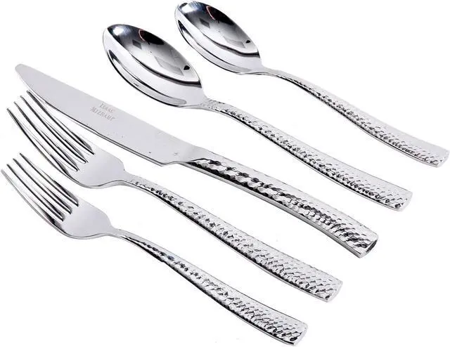 Main image of Gibson Elite Ambassador 20 Piece Flatware Set, Mirror Polish