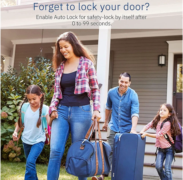Hugalog Lock Hugolog Door Lock, Keyless Entry Door Lock, Electronic Deadbolt with ...