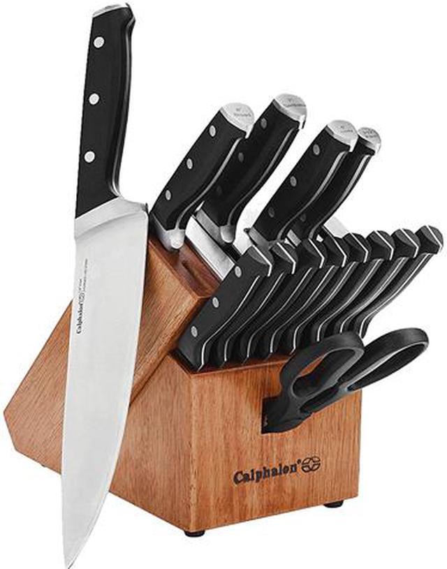 Calphalon Ceramic SharpIN Self-Sharpening 6 Piece Knife Set & Reviews