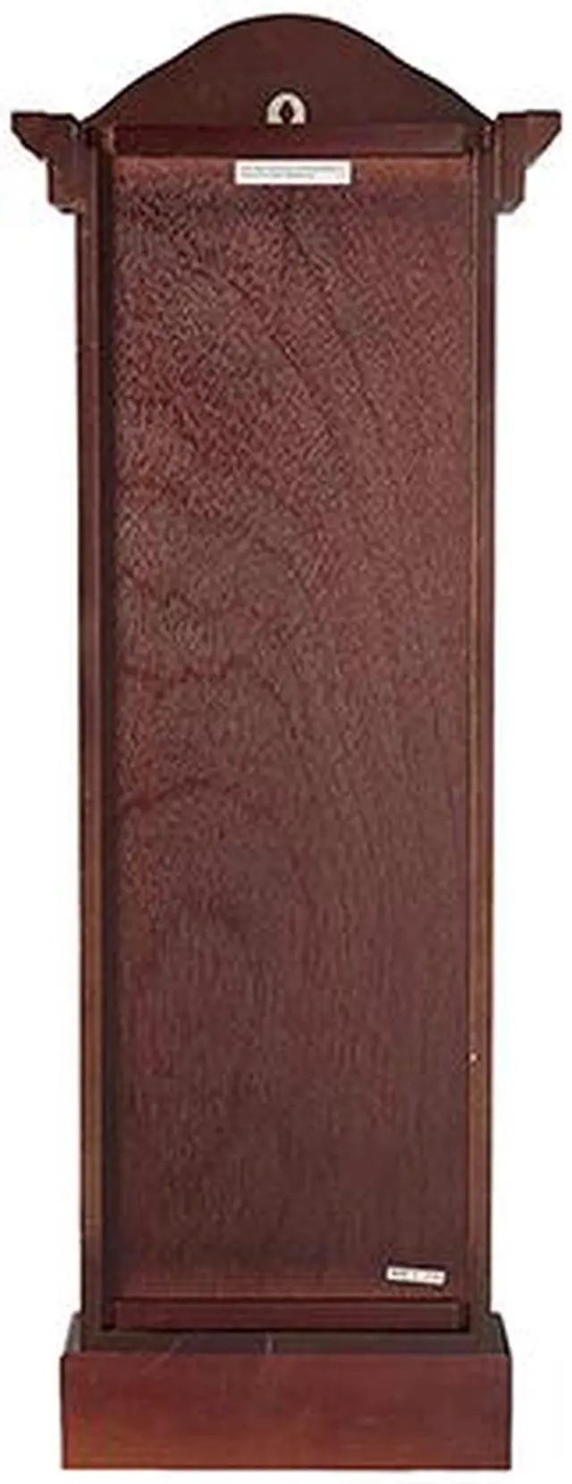 Alt view image 3 of 5 - Bedford Clock Collection 33" Antique Cherry Oak Finish Chiming Wall Clock