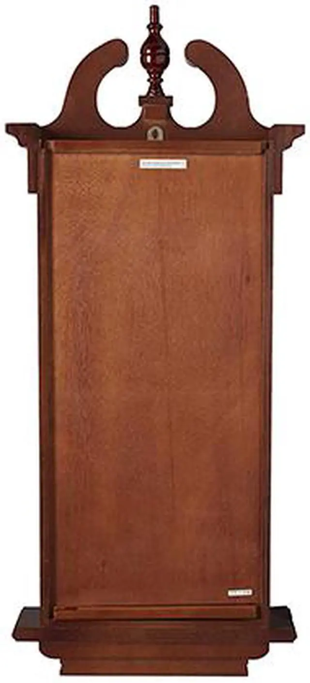 Alt view image 3 of 5 - Bedford Clock Collection 38" Grand Antique Chiming Wall Clock with Roman Numeral