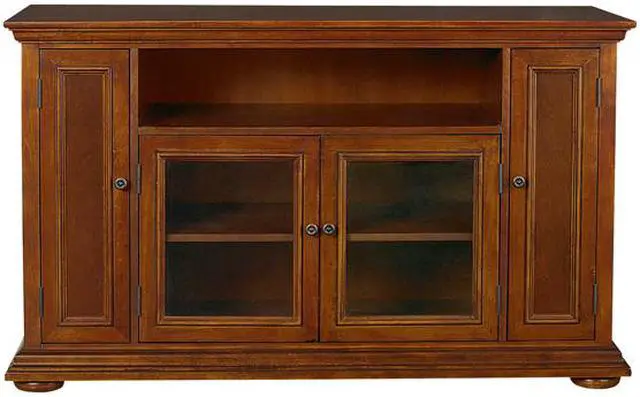Main image of Home Styles Homestead 5527-10 Traditional Distressed Warm Oak TV Credenza