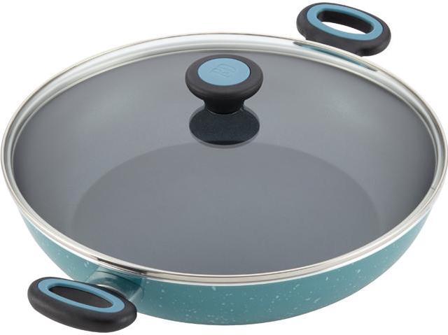 Paula Deen Riverbend Aluminum Nonstick 12-1/2-Inch Covered Chicken