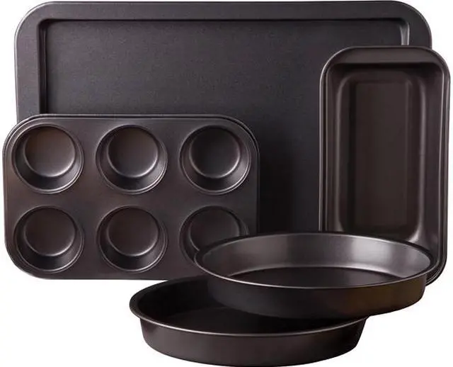Main image of Sunbeam 76893.05 Kitchen Bake 5-Piece Bakeware Set, Carbon Steel