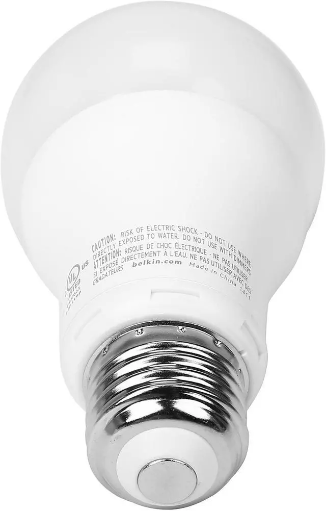 Alt view image 4 of 12 - Belkin WeMo F5Z0489 WiFi Enabled LED Lighting Starter Set