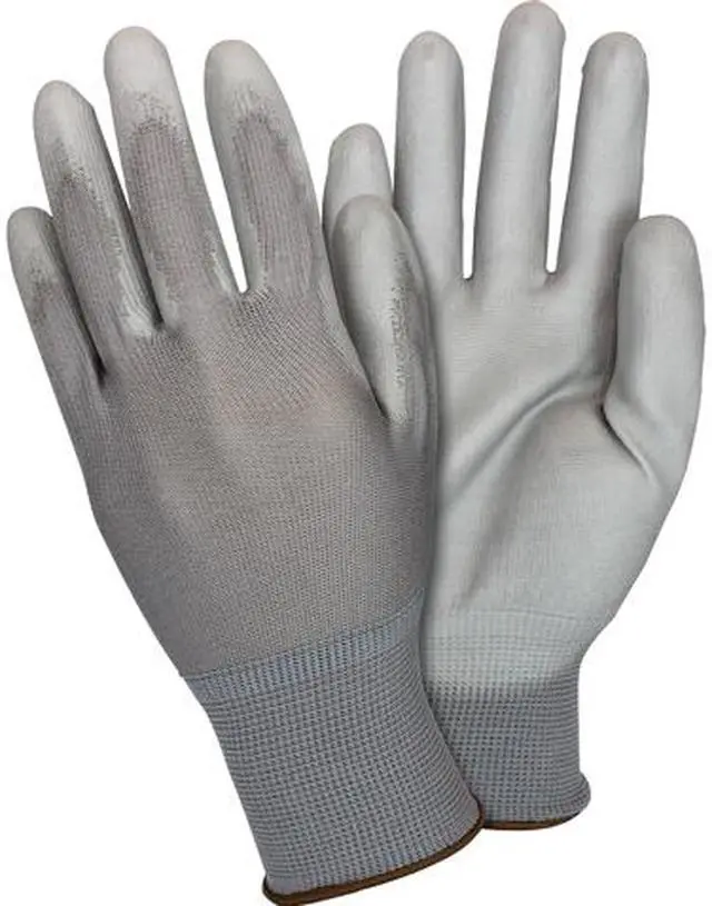 Main image of GNPUSMGY Gray Coated Knit Gloves Polyurethane Coating