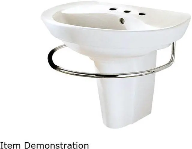 Main image of American Standard 0268.888.020 Ravenna Wall Hung Pedestal Combo, 8 In. Center Holes