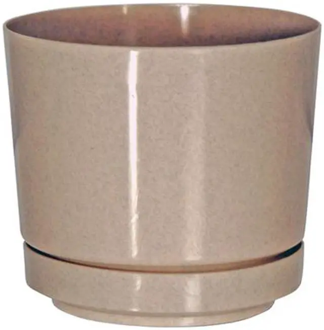 Main image of Dynamic Design 16" Sand Hi-Gloss Finish Planters Full Depth