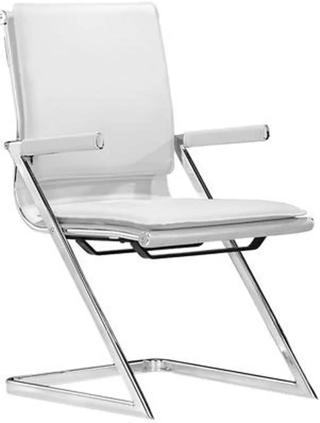 Alt view image 2 of 5 - Zuo Modern 215211 Lider Plus Conference Chair White