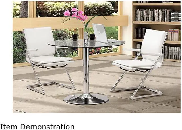 Alt view image 5 of 5 - Zuo Modern 215211 Lider Plus Conference Chair White