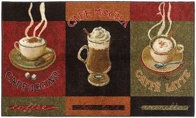 Main image of Mohawk Home New Wave Kitchen Caffe Latte Primary 30" x 46" Rug Brown 2' x 3' and smaller 10738 490 030046