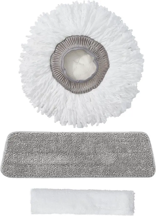 Main image of True & Tidy 2pc Mop Pad Replacement Set for SPRAY-360 Clean Everywhere Spray Mop Kit