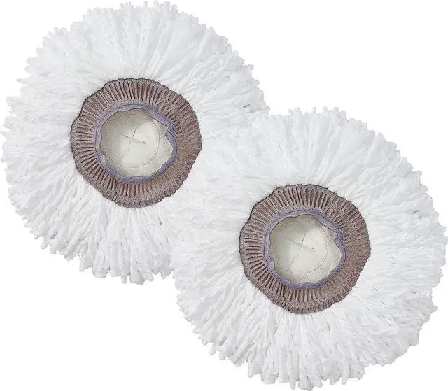 Main image of True & Tidy 2pc Round Mop Pad Replacement Set for SPRAY-360 Clean Everywhere Spray Mop Kit