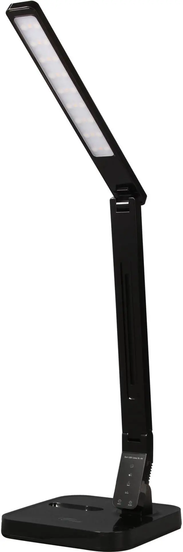 Main image of Euri Lighting EL-04B Luxury LED Desk Lamp with Android Docking Station, Black