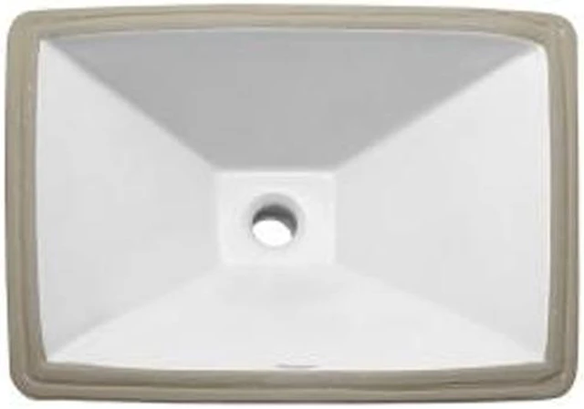 Decolav 1409-CWH Classically Redefined Rectangular Undermount Lavatory ...
