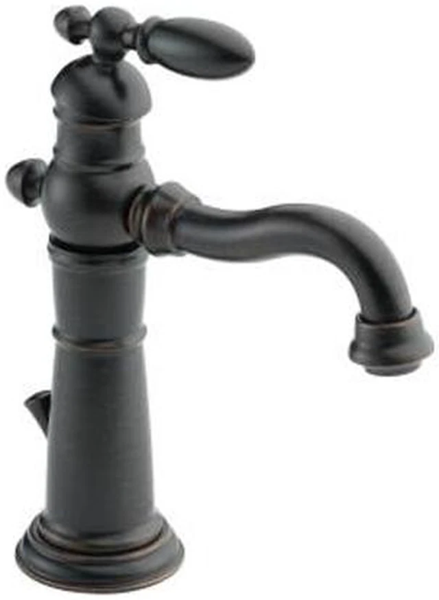 DELTA 555LF-RB Victorian Single Handle Lavatory Faucet - Newegg.com