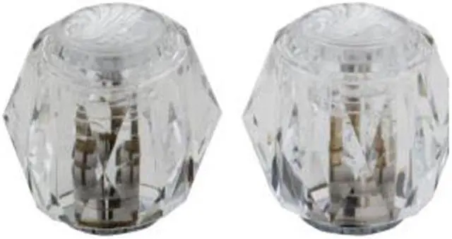 Main image of DELTA H41 Two Clear Knob Handle Kit