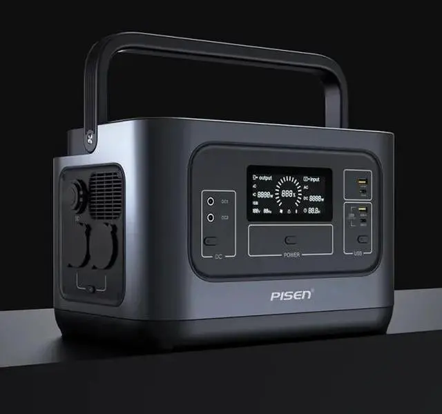 Alt view image 3 of 4 - PISEN Portable Power Station 1000W, 1008Wh LiFePO4 Battery Backup with AC Outlets