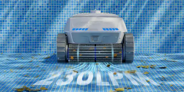 Alt view image 14 of 20 - AIRROBO All-In-1 Pool Cleaner + Surface Skimmer (Floor, Walls, Waterline and Surface Cleaning),150min Runtime