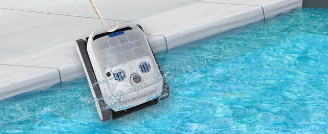 Alt view image 18 of 20 - AIRROBO All-In-1 Pool Cleaner + Surface Skimmer (Floor, Walls, Waterline and Surface Cleaning),150min Runtime