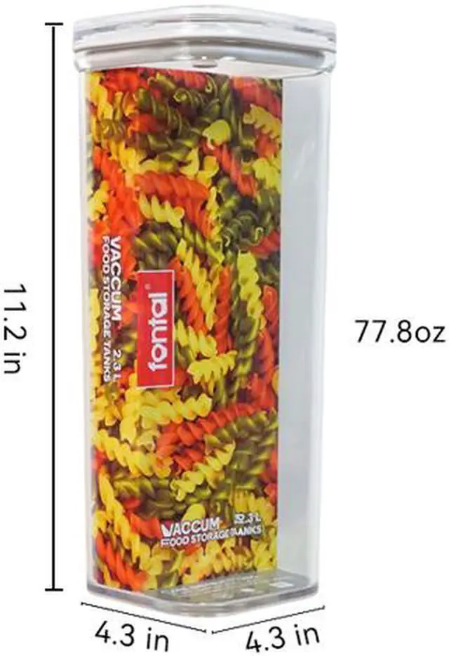 Alt view image 7 of 20 - FONTAL Electric Vacuum Sealer Machine with 4 Airtight Food Storage Container (0.5Qt / 1.2Qt / 1.8Qt / 2.4Qt) Meal Prep, Leakproof