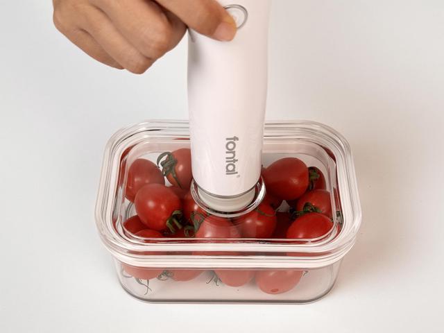 Alt view image 10 of 17 - FONTAL Electric Vacuum Sealer Machine with 4 Airtight Food Storage Containers (0.7Qt / 1.8Qt / 2.8Qt / 3.7Qt)