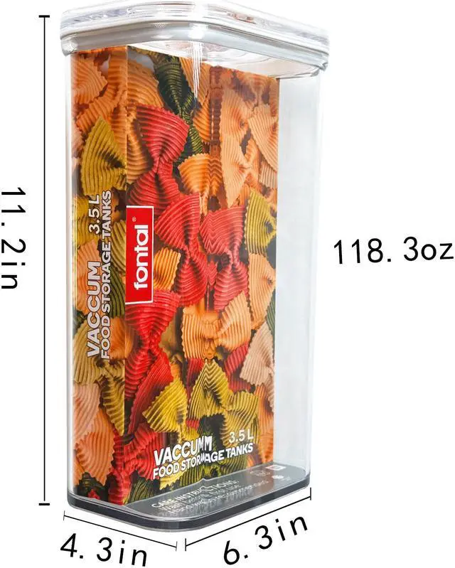 Alt view image 5 of 17 - FONTAL Electric Vacuum Sealer Machine with 4 Airtight Food Storage Containers (0.7Qt / 1.8Qt / 2.8Qt / 3.7Qt)