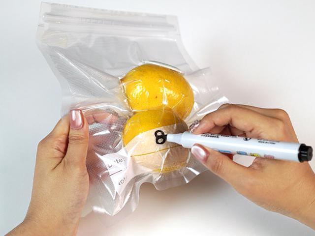 Alt view image 10 of 14 - FONTAL Vacuum Reusable Food Sealer Bags 12 Pack (Size: 7.9" x 8.9" and 10.2" x 13.6" and 11.8" x 19.1") Electric Vacuum Not included