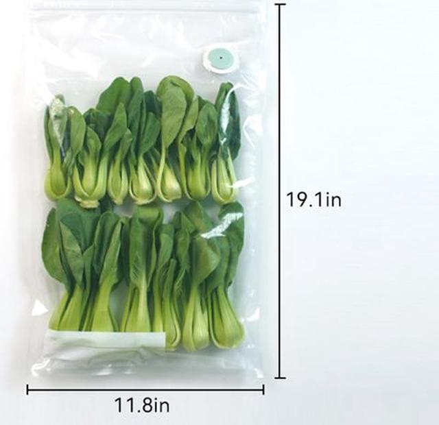 Alt view image 4 of 14 - FONTAL Vacuum Reusable Food Sealer Bags 12 Pack (Size: 7.9" x 8.9" and 10.2" x 13.6" and 11.8" x 19.1") Electric Vacuum Not included