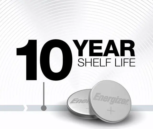 Alt view image 3 of 5 - Energizer Industrial 2032 Lithium Batteries - CR2032 - 254 mAh - 3 V - 5 / Pack ECRN2032
