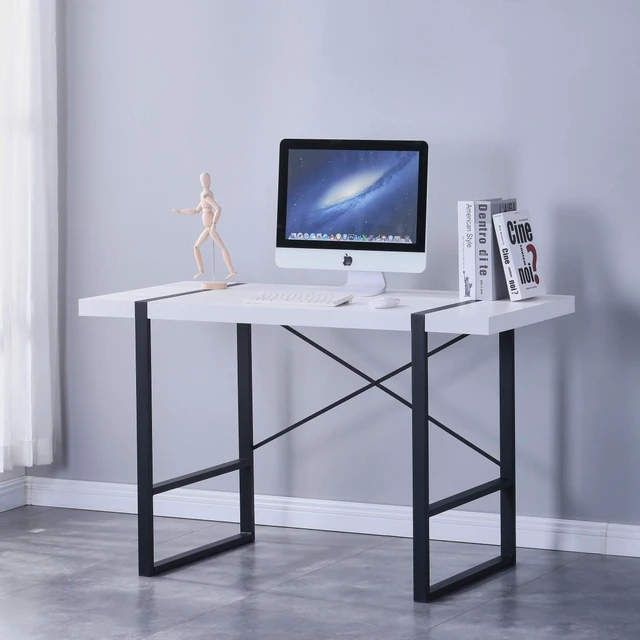 Alt view image 2 of 4 - Brassex Desk - White (2195-WH)