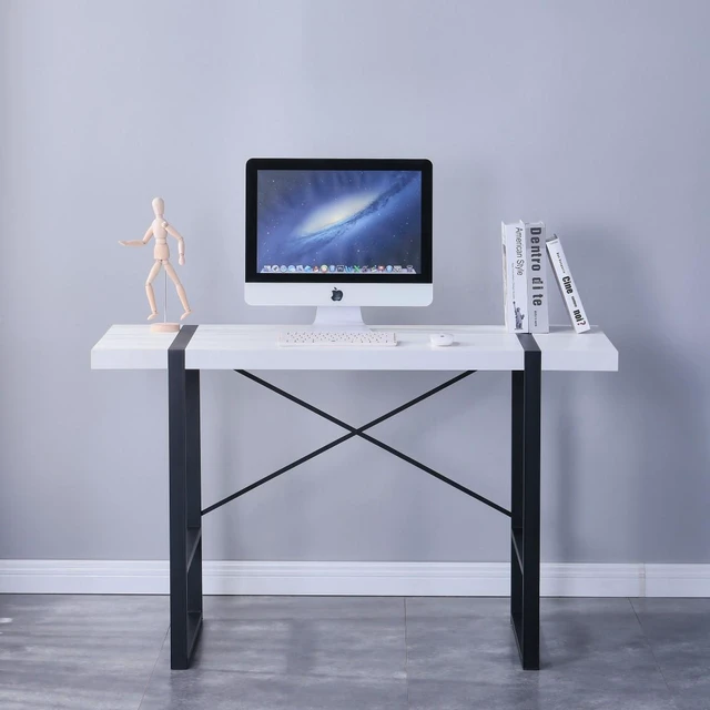 Alt view image 3 of 4 - Brassex Desk - White (2195-WH)