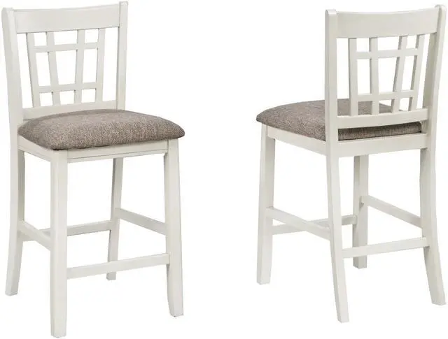 Main image of Brassex Counter Stool - Set of 2 - Brown (TN-4560W-ST)