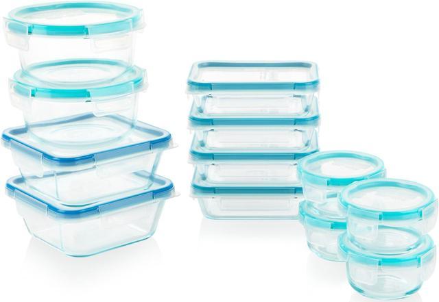 Pyrex Snapware Total Solution 4 Cup Glass Food Storage with Write