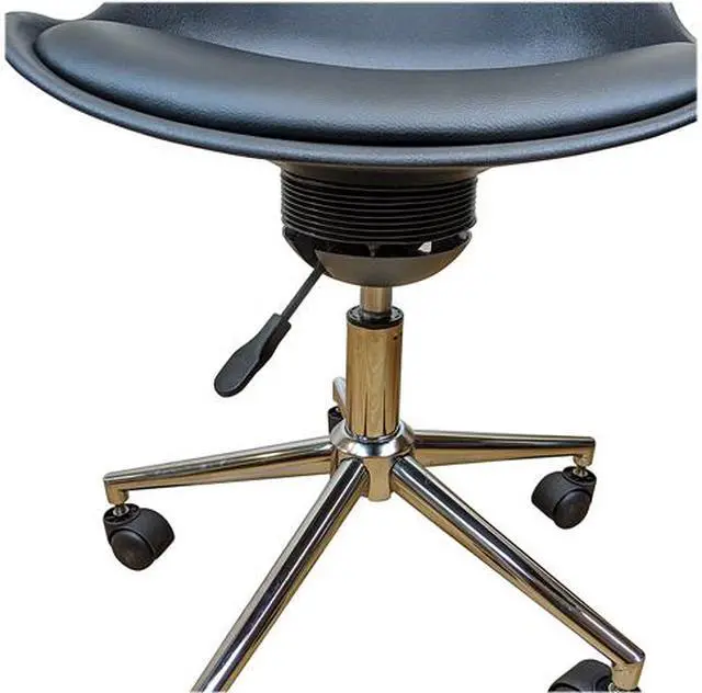 Alt view image 5 of 6 - Uncaged Ergonomics ATC-B Ergonomics Active Task Chair Black