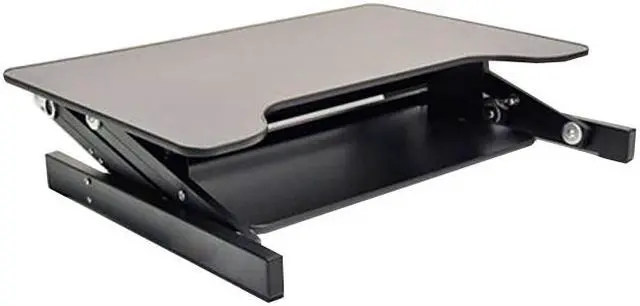 Alt view image 2 of 5 - Rocelco ADRIndoOrgFlo Rocelco ADR Adjustable Height Desk Riser & Indo Board Original Standing Desk Bundle